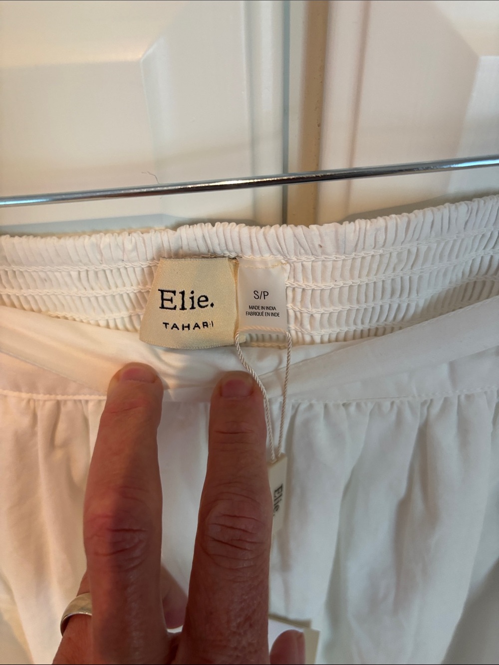 Elie Tahari Eyelet Skirt NWT - Picture 4 of 5